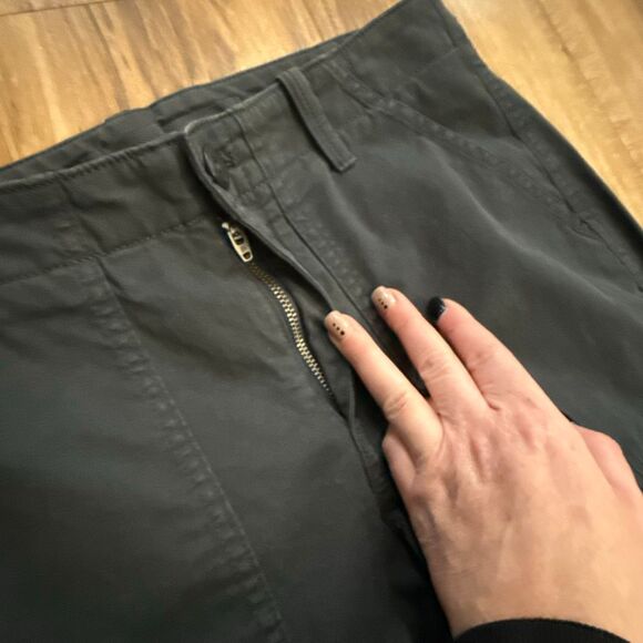 Banana Republic Grey Twill Joggers Women’s Size 6 NWT - Picture 7 of 8